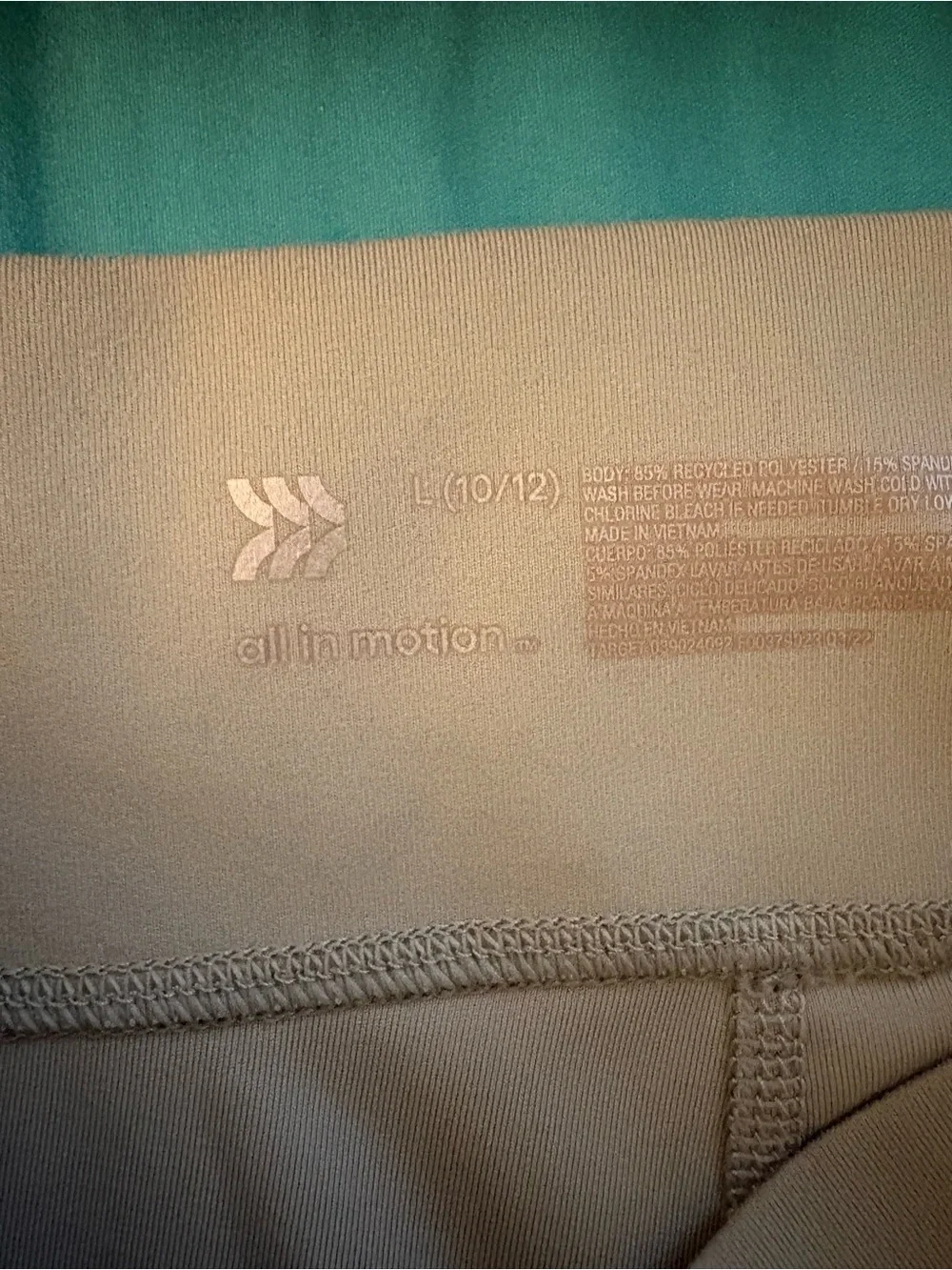 all in motion Light Sage Green Girls Active Leggings